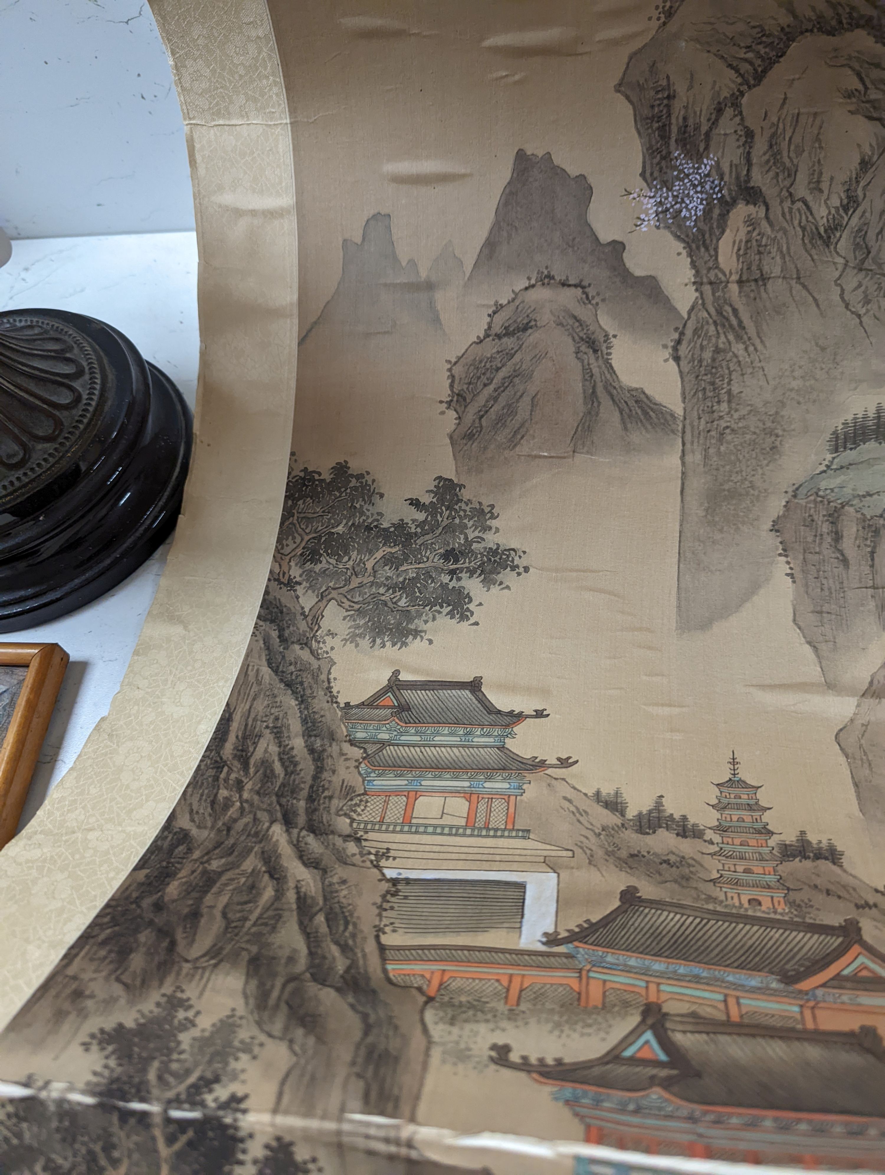 A 19th / 20th century Chinese scroll painting